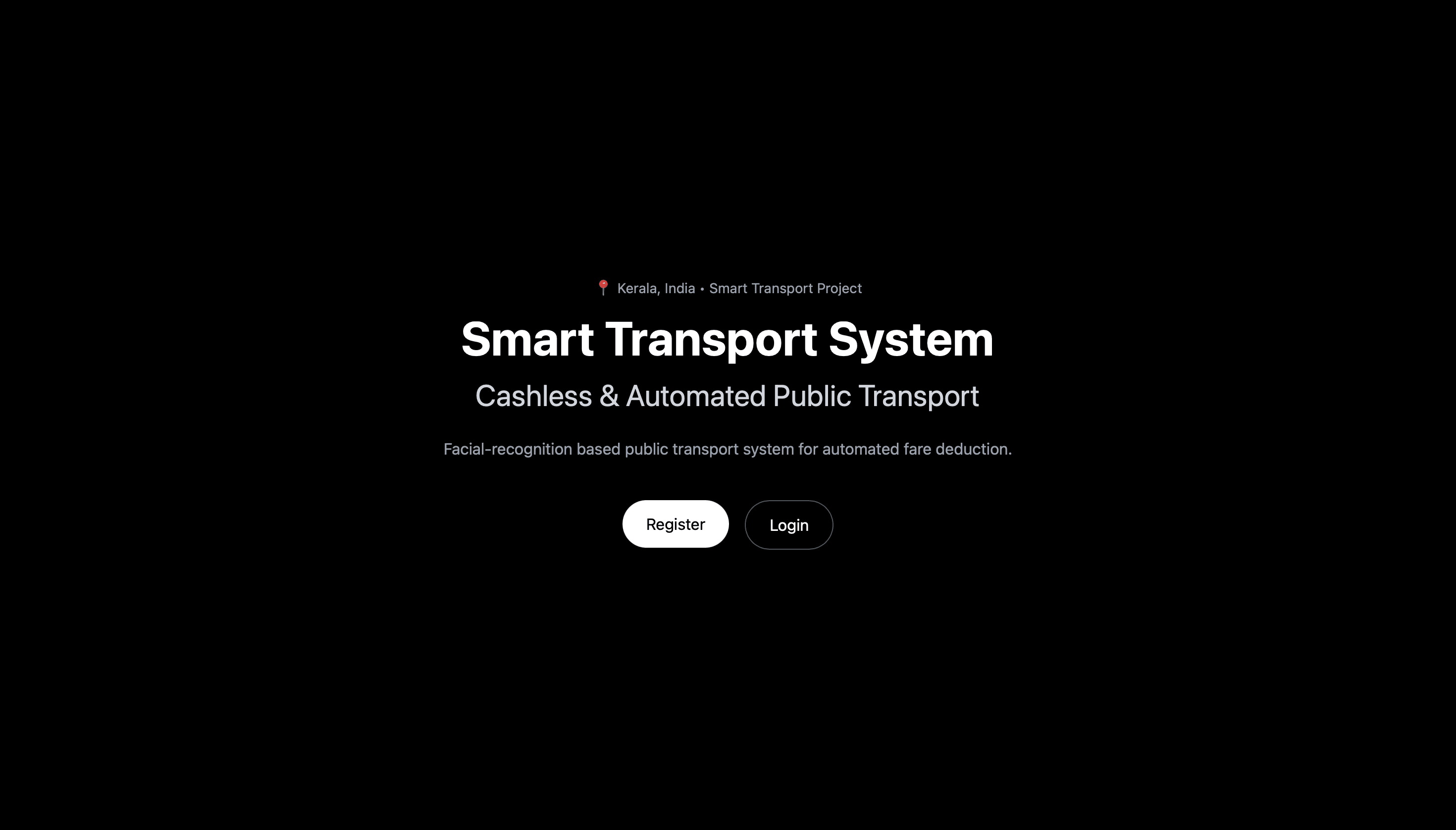AI Transit - Smart City Transport System